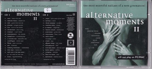 Alternative moments - moments, ii