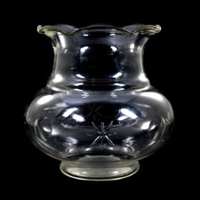 Goldfischglas aus farblosem