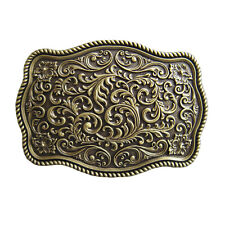 Buckle Western Country, Vintage, Cowboy, Messing, Gürtelschnalle