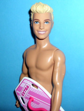 %***Barbie Ken*Sunnyboy*Surfer*Ken mit Surfbrett*Tasche*Badetuch*Neu***%