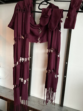 ✅ Roeckl Schal, Stirnband und fingerlosen Handschuhen Exklusives 3-Set aus Kasc