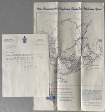 ALEXANDER HENRY O'NEIL († 1997) Anglikanischer Bischof von Fredericton, Kanada signiert