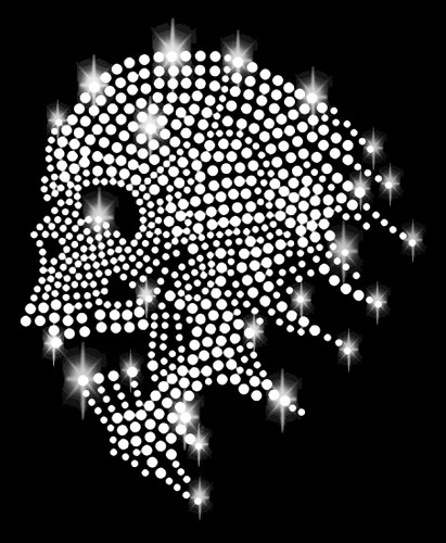 Strasssteine totenkopf skull - strasssteine,