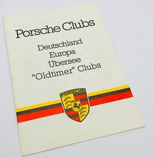 PORSCHE CLUBS GERMANY EUROPE