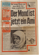 BILD Zeitung 21.07.1969 Juli
