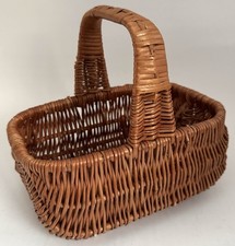 Flechtkorb Bastkorb Weidenkorb Einkaufskorb Geschenkkorb mit Henkel Körbchen