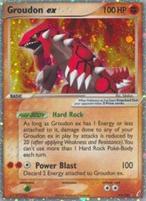 Pokémon Groudon ex CG-93