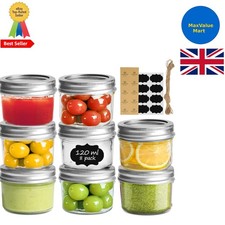 8er Pack Mini Einmachgläser