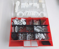 Pressalit Ersatzteilset Puffer Sitzpuffer für Sitzring zum Eindrücken lang grau