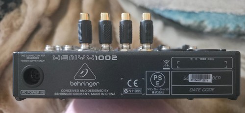Behringer mischpult xenyx 1002 - mischpult,