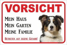 Schild Vorsicht Australian