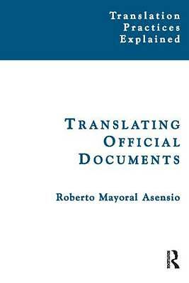 Translating official documents - official,