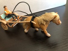Schleich  42040 Ponykutsche Kutsche mit Fahrer & Pony Pferd Tiere Zubehör