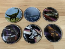 6 Stck Ergobag Klettie-Set´s Motivwelt Themenwelt Klettflächen