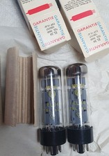 2x EL34 RFT NOS Röhre neu  nie benutzt in OvP  sehr schön s Bilder  zu tubeamp 