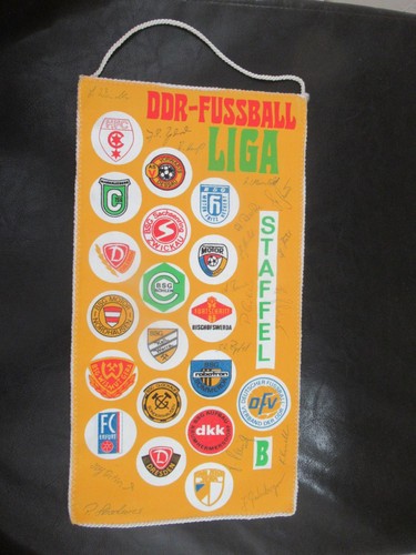 Wimpel ddr fussball liga - ddr,
