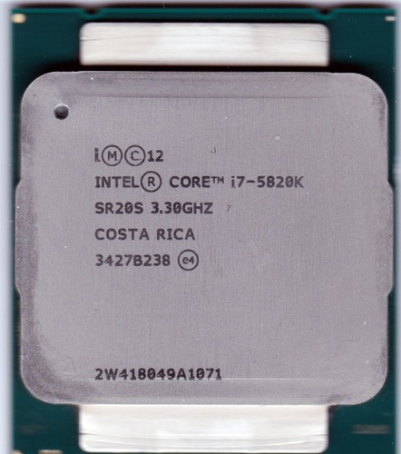 Intel core 5820k - core,