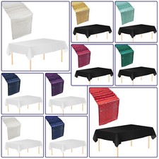 Pvc tischdecke und pailletten - pvc,