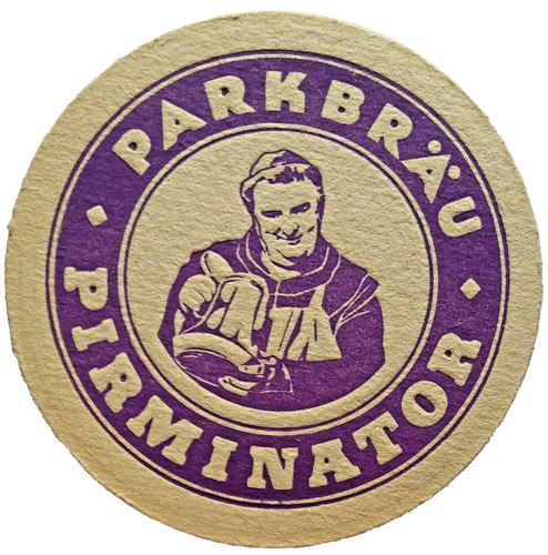 Alter bierdeckel park - park, brauerei