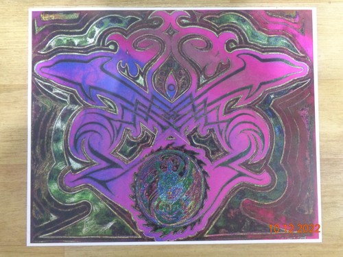 Psychedelic fractal art print - psychedelic,