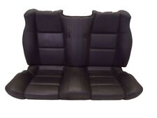 Rücksitzbank Leder nicht geteilt Schwarz Claudia Q1 passt für PEUGEOT  307 CC