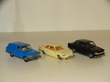 Novoexport 1:43 Moskvich + Nachbau Norev Panhard 24 TB Politoys Ford Cortina TOP