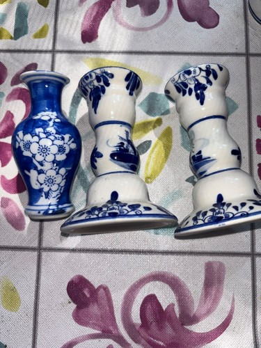 Blau weiß keramik - blau-weiß, konvulut