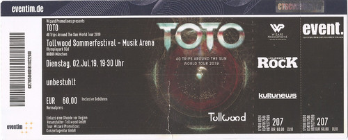 Toto concert 2019 - concert,