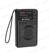 Portable Pocket Digital DAB FM Radio MP3 Player LCD Display Speaker  Micro USB
