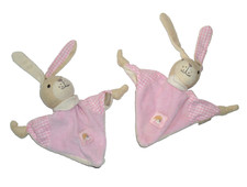 2 Sterntaler Hase Hetti Häschen rosa klein Schmusetuch Schnuffeltuch Kuscheltuch