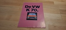 De VW K70 Prospekt Niederlande Volkswagen