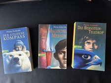 Philipp Pullmann:  Goldener Kompass / Magisches Messer / Bernstein-Teleskop