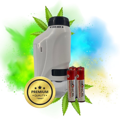 Grow taschenmikroskop akkus - grow,