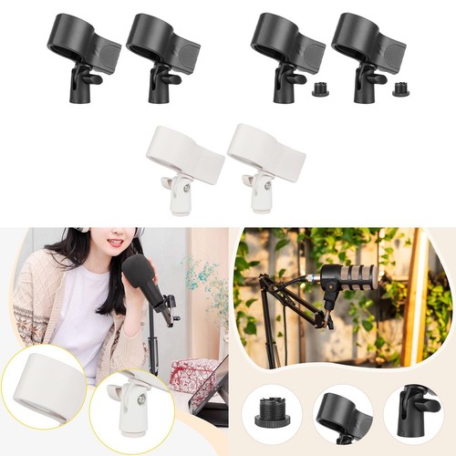 Mikrofonhalter clips - 2x, mikrofonhalter-clips