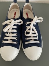 Vintage Prada Linea Rossa Sneaker 3E 5811, Blau, Gr. 39 1/2