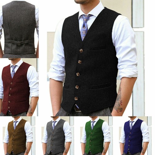 Schwarz jagd herren tweed - schwarz,