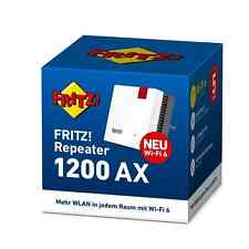 AVM FRITZ!REPEATER 1200 AX WLAN Repeater WiFi 6 Mesh Gigabit LAN 