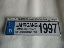 Albatros Namensschilder