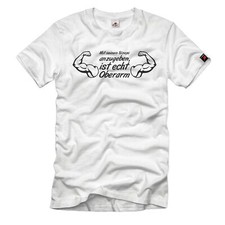 Bizeps Oberarm Gym Fitness Blogger Studio Fit Humor Fun T-Shirt#32532
