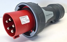 MENNEKES 13212 PowerTOP Xtra CEE Stecker 63A 5-polig 400V Schraubkontakt  NEU