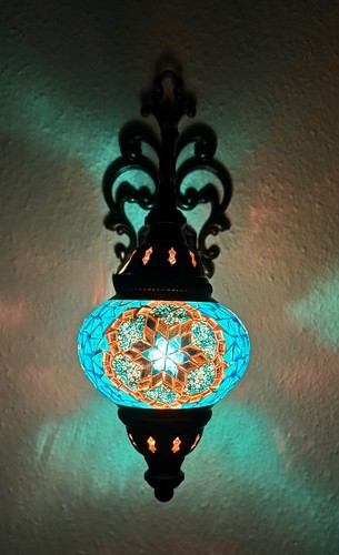 Mosaiklampe wandleuchte - mosaiklampe, m