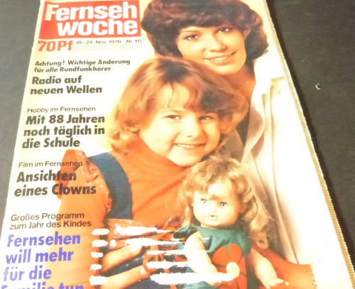 Fernsehwoche 1978 - fernsehwoche, 46/1978
