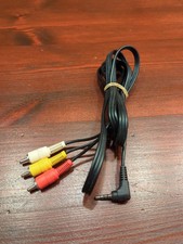 AV-Kabel 3,5mm Klinkenstecker 4-pol Klinke 3x Cinch-Stecker RCA Camcorder Video