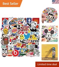 200 Wasserfeste Sticker Set -