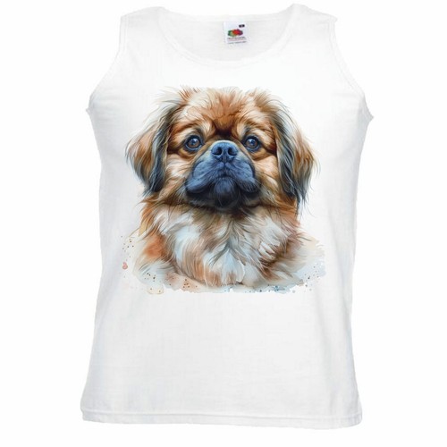 Tank top pekinese hunderasse - top,