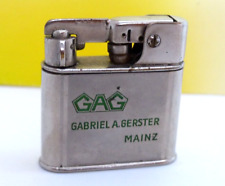 Antik Schwingdeckel Benzin Feuerzeug 1000 Zünder ... GAG Mainz Top Zustand