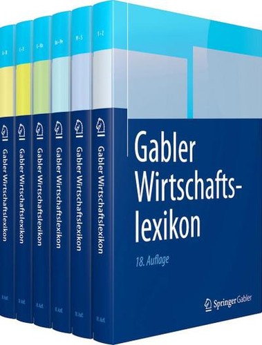 Gabler wirtschaftslexikon 6 - gabler, wirtschaftslexikon,
