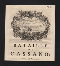 1720 - Cassano Schlacht battle