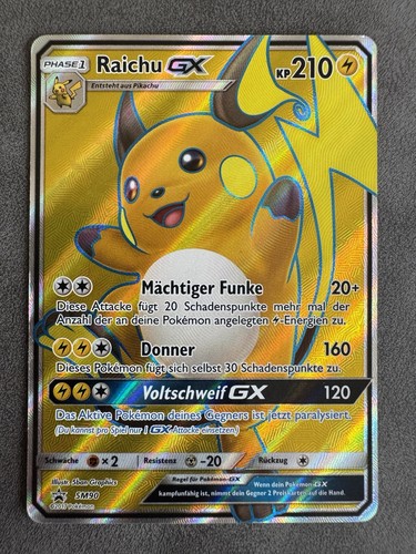 Raichu sm black - gx, (sm