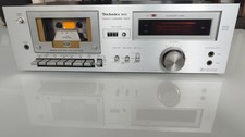 Kassetten deck Technics RS-M15 (silber, kaum noch zu sehen)